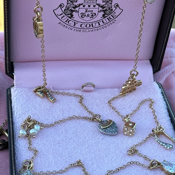 Juicy Couture Lucky Charms Long Necklace - Picture 2 of 2